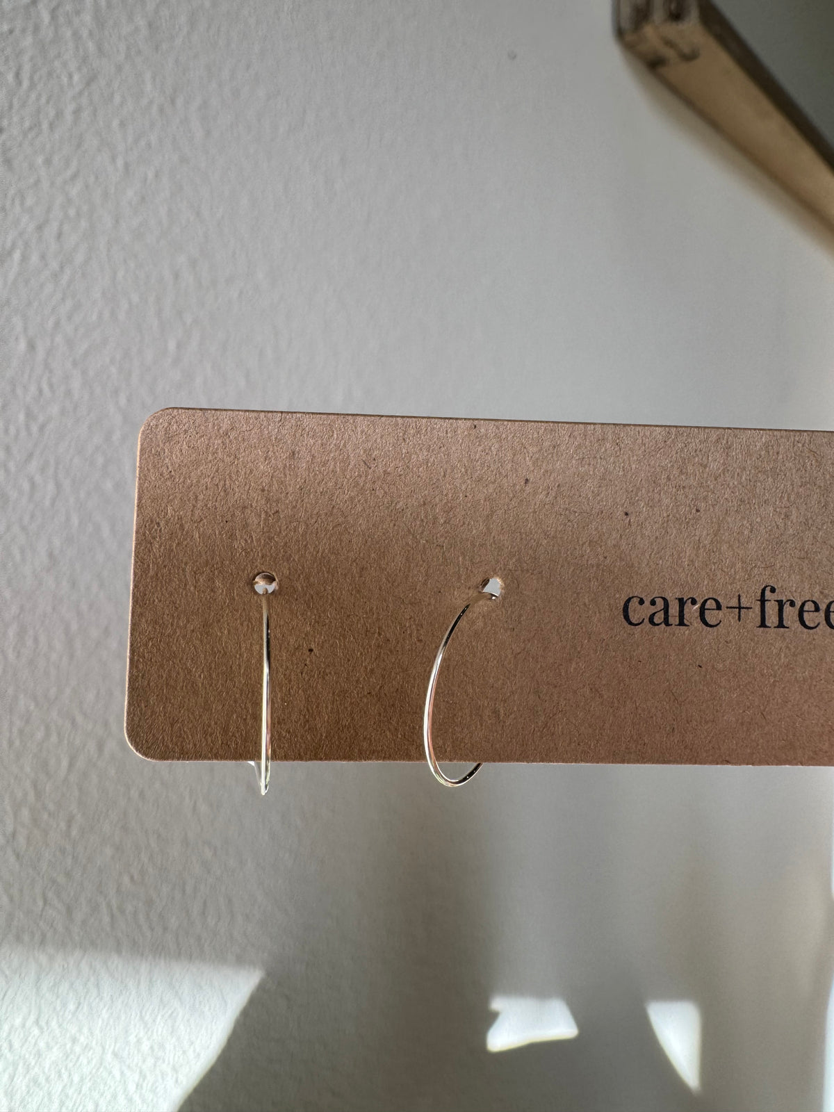 Tiny Silver Hoops