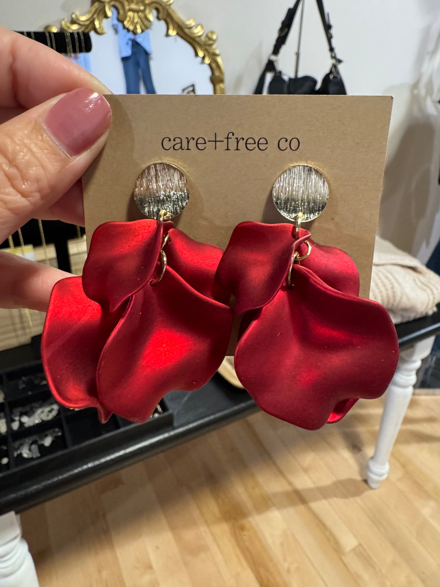 Pretty Petals Care Free Co Earrings