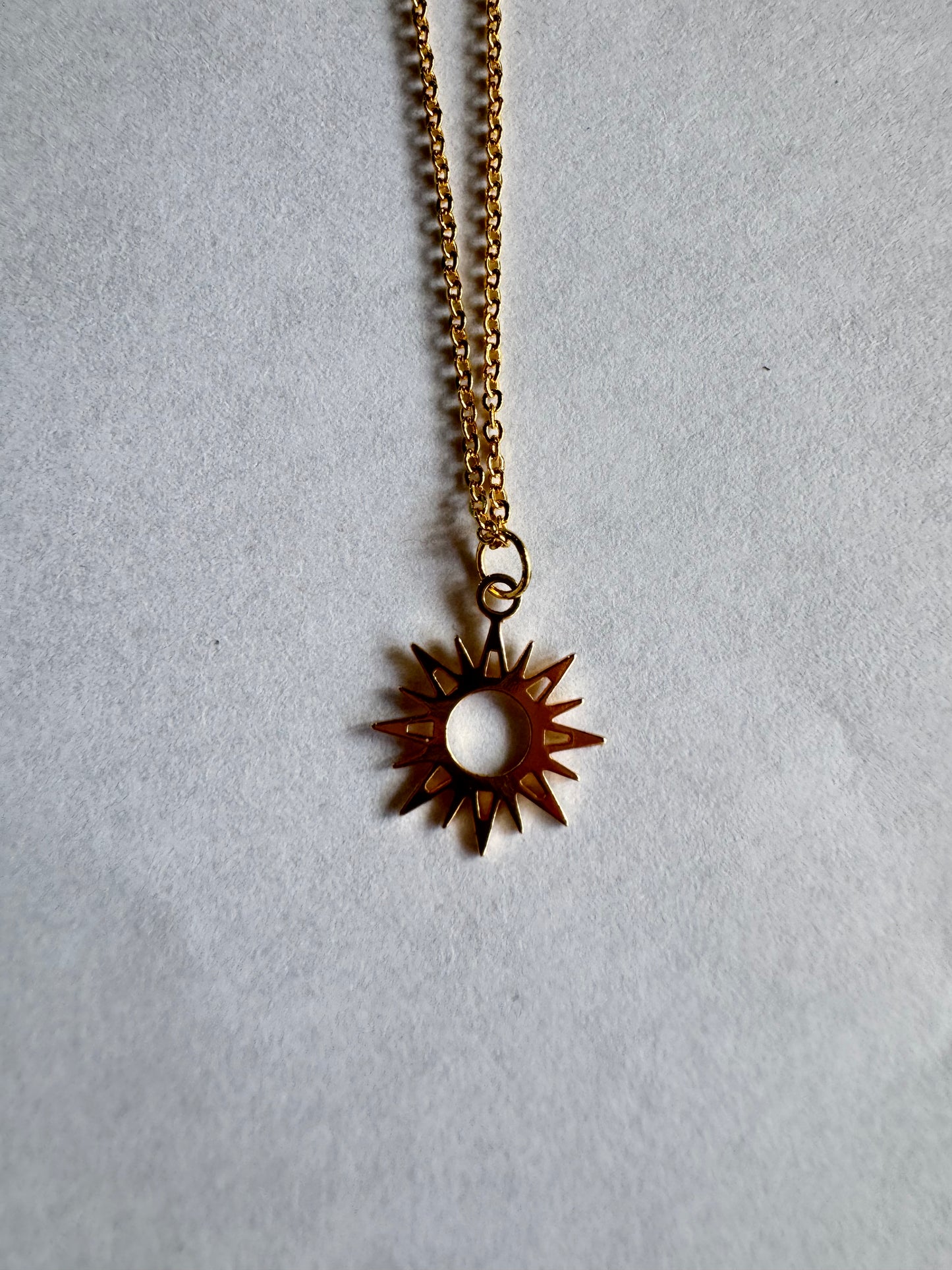 Simple Sun Necklace