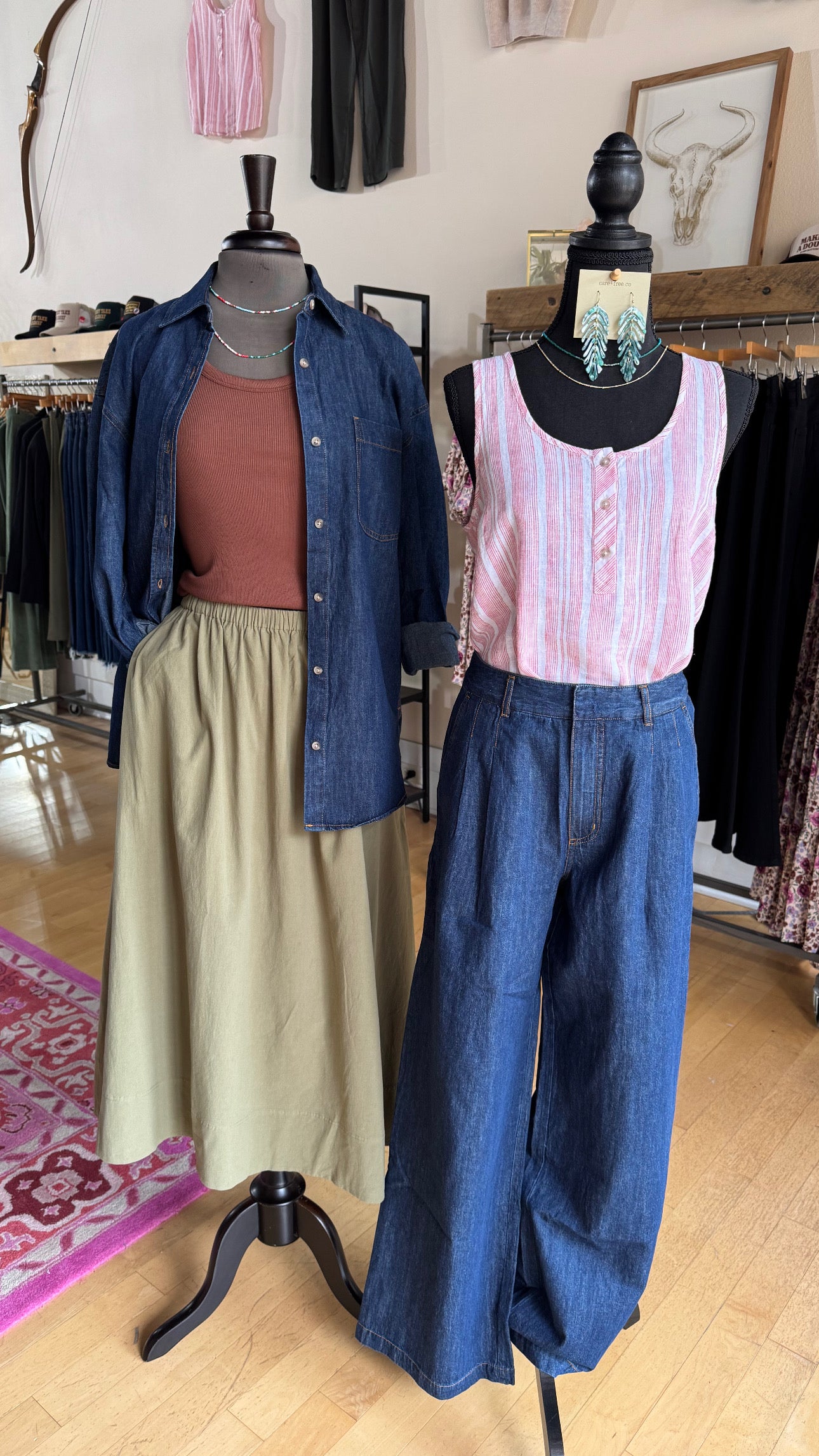 Amara Cotton Linen Trousers