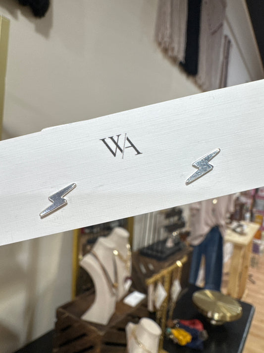 Spark Studs Sterling Silver