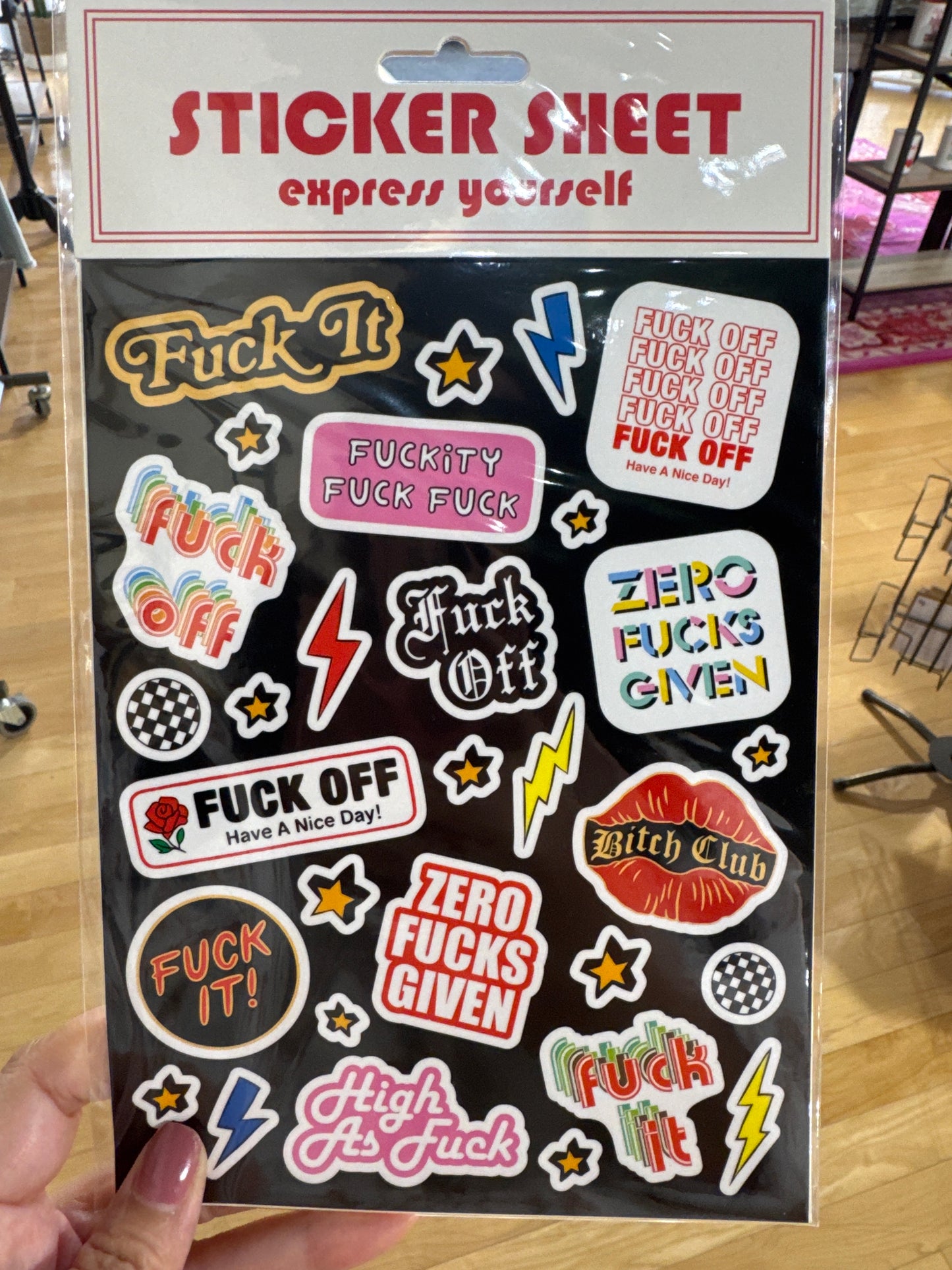 The Found Sticker Sheets