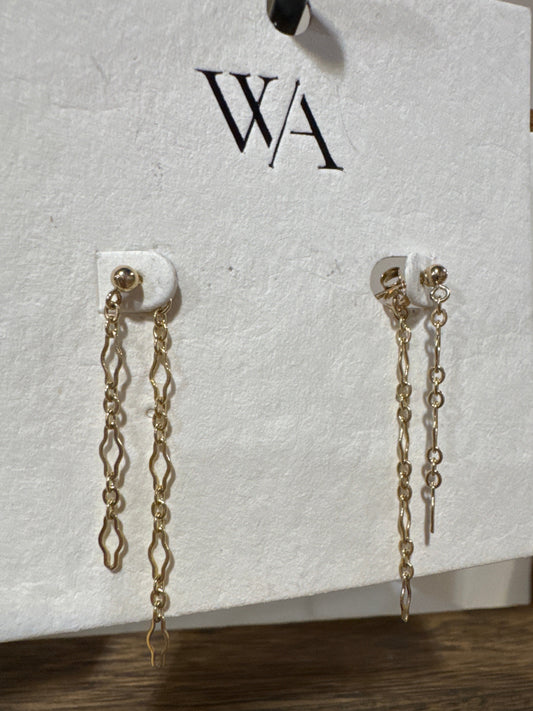 Aria Drop Earrings 14k Gold Filled