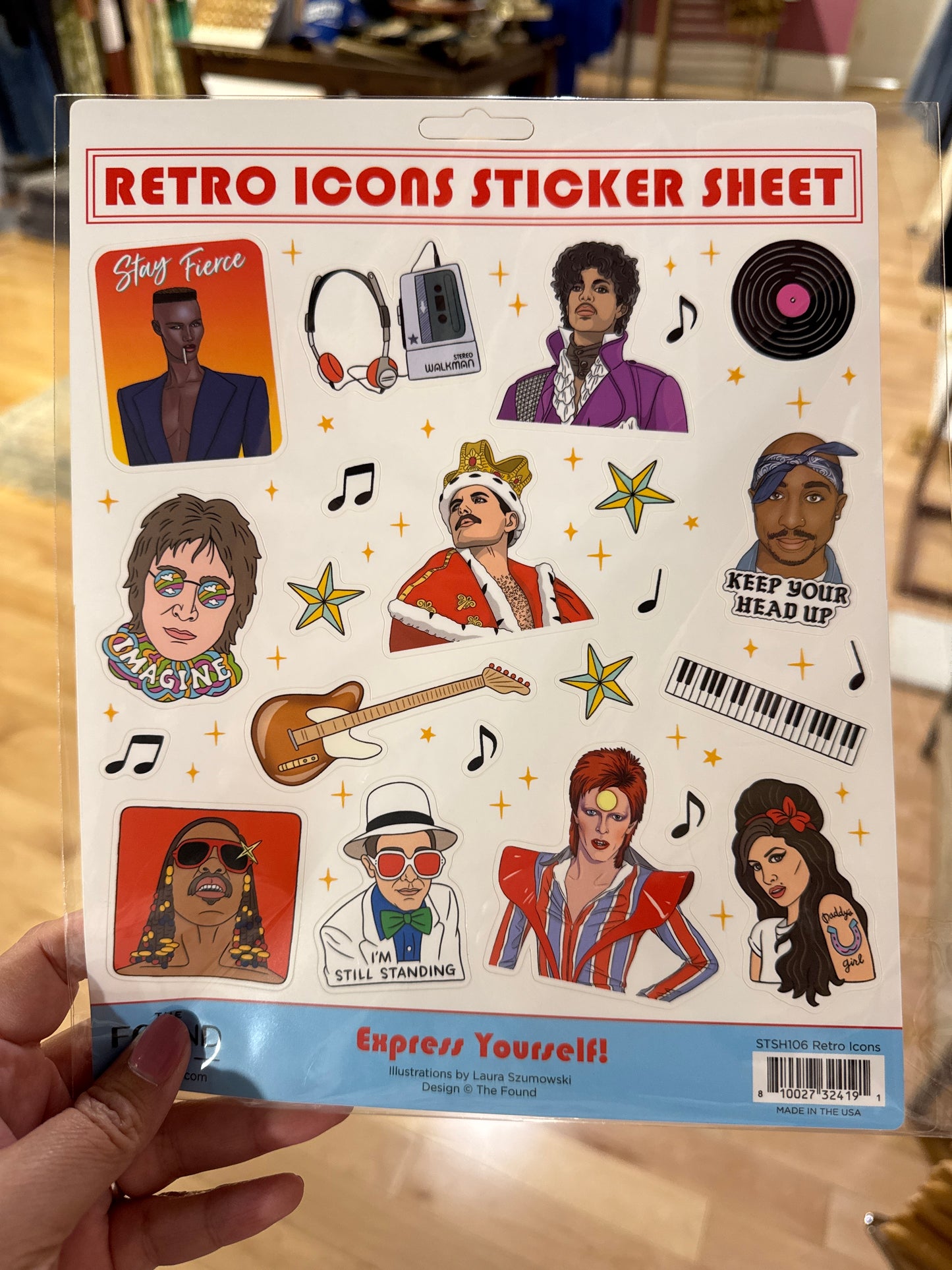 The Found Sticker Sheets