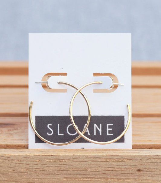 Everyday Hoop Earrings in Gold Filled