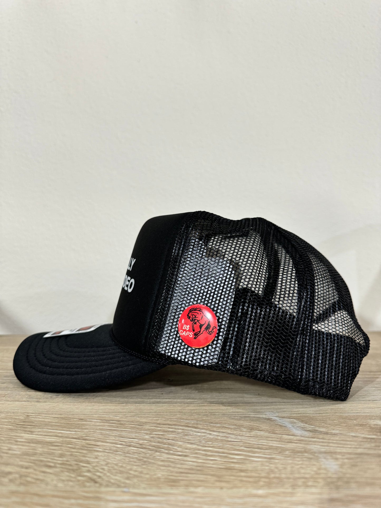 1st Rodeo Snapback Hat in Black
