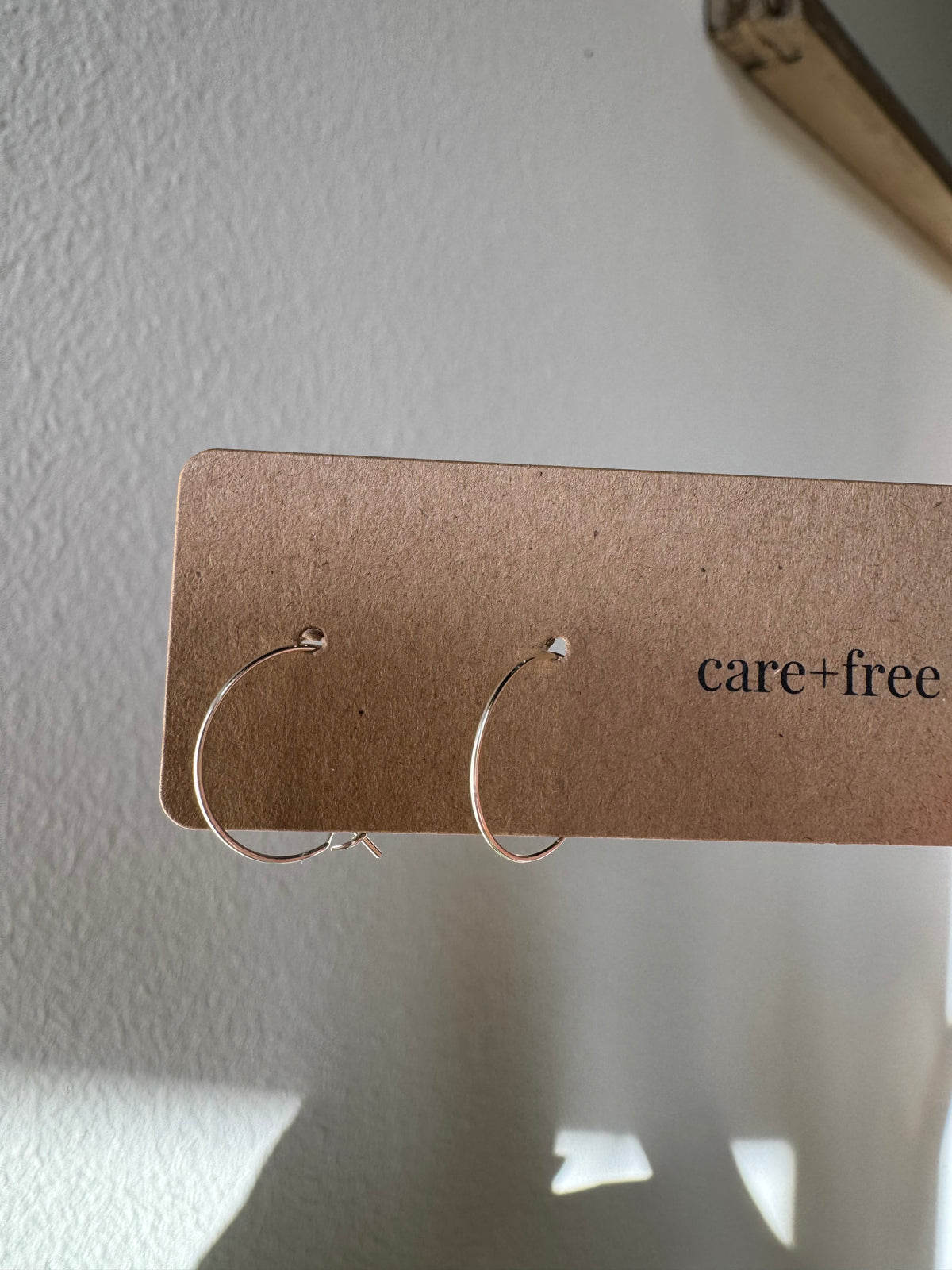Tiny Silver Hoops