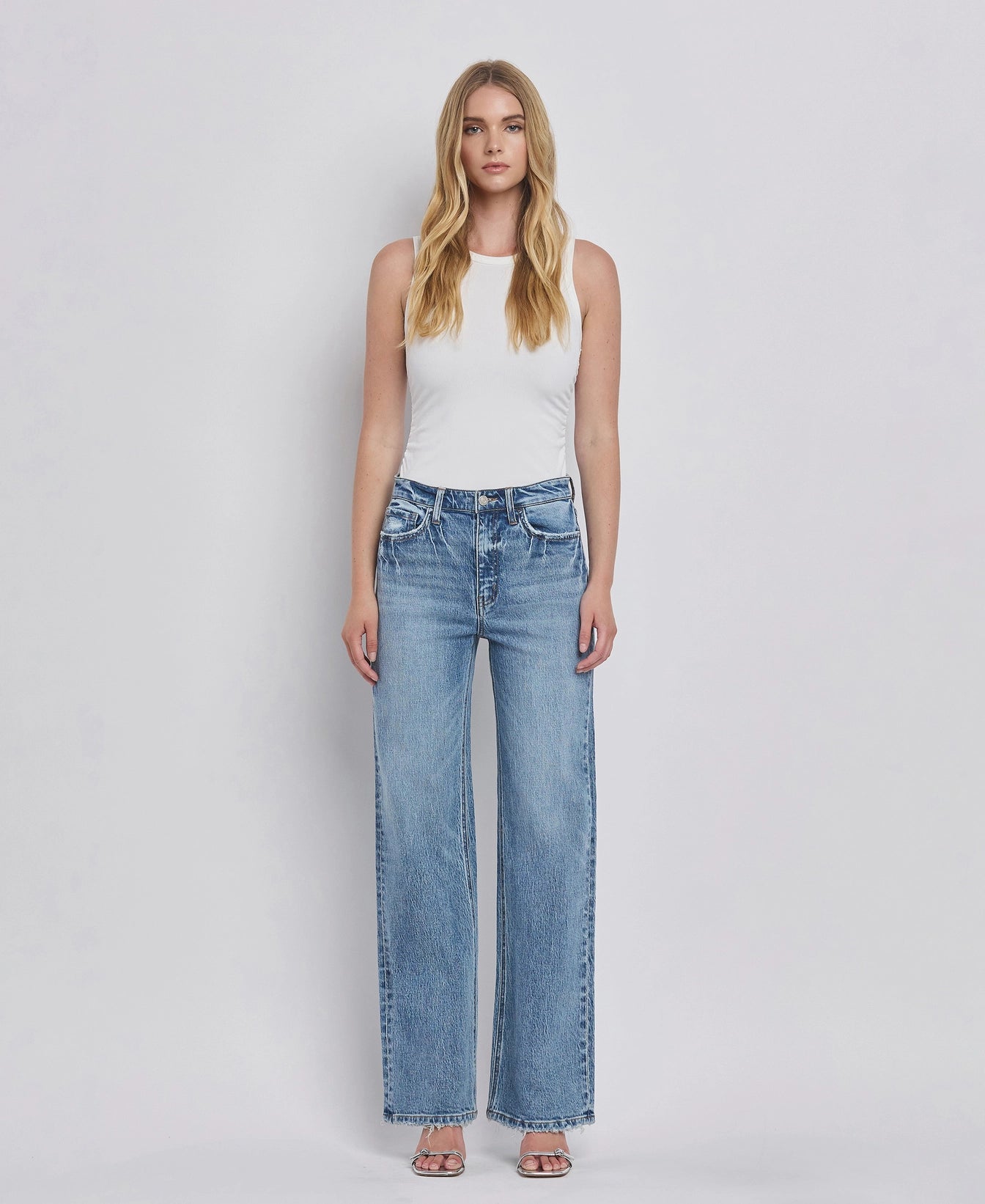 Leaping Water Wide Leg Jeans