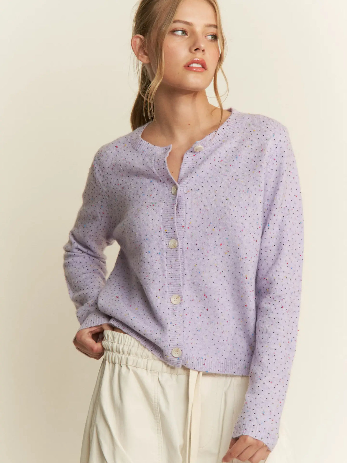 Confetti Knit Cardigan ￼