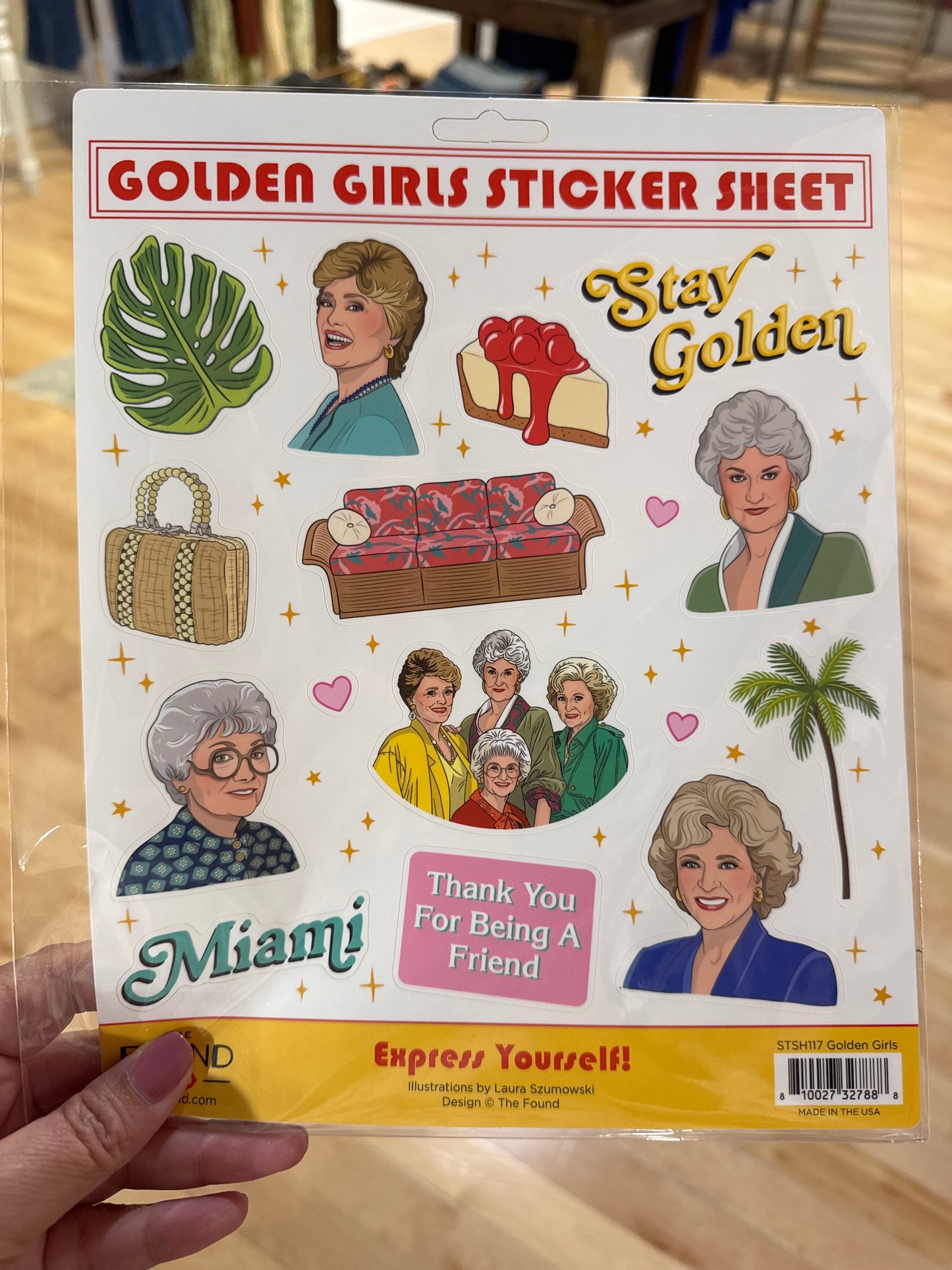 The Found Sticker Sheets