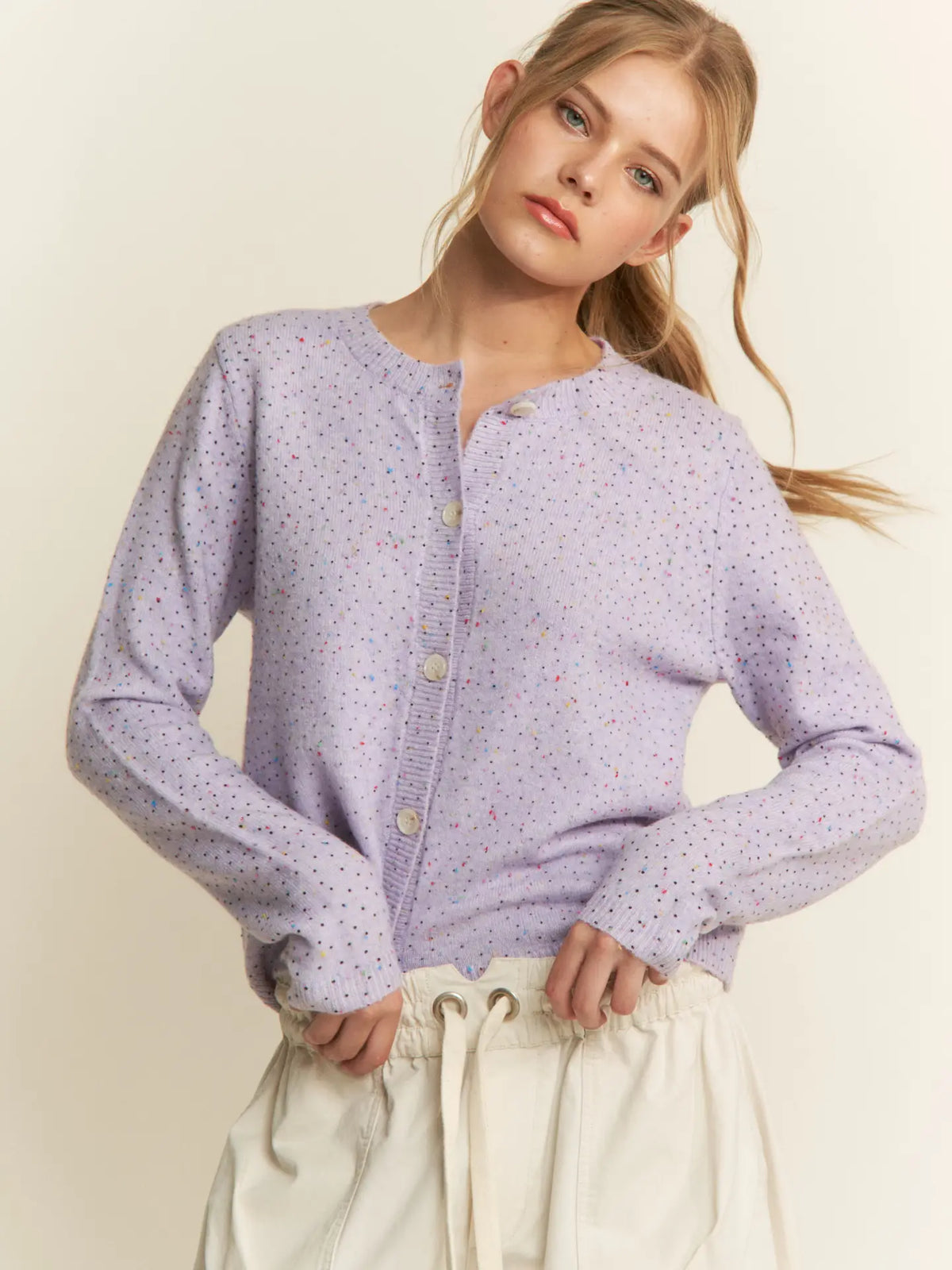 Confetti Knit Cardigan ￼