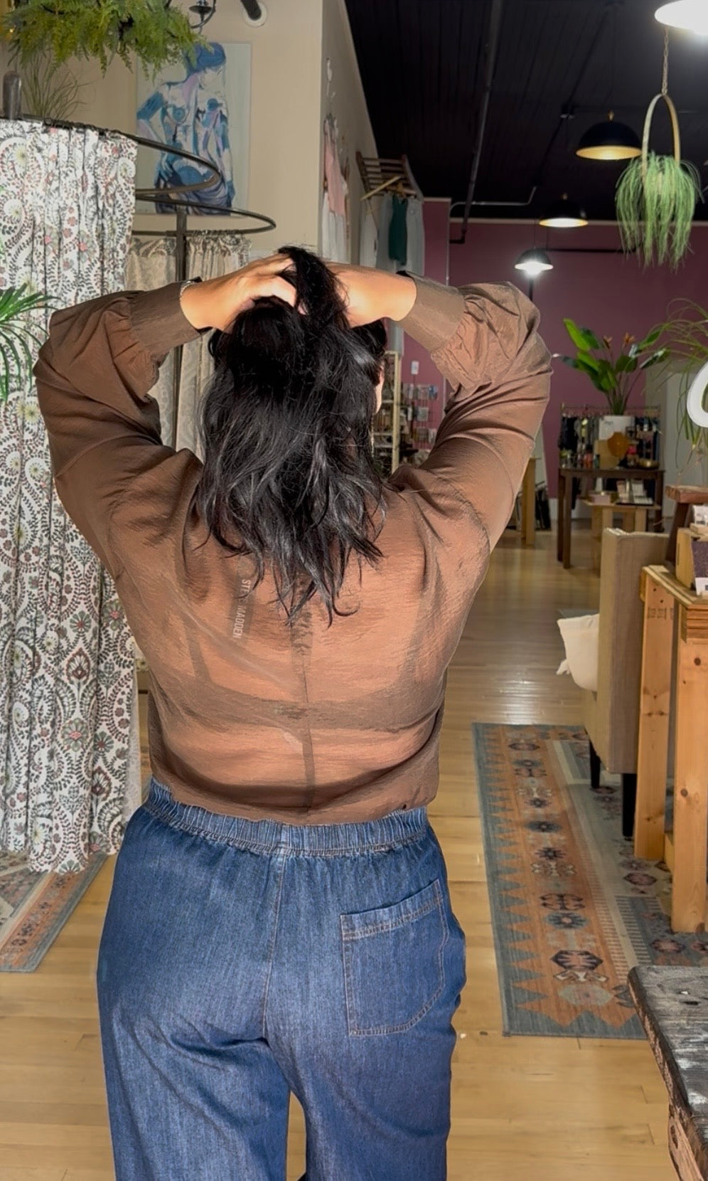 Bow Top in Dark Expresso