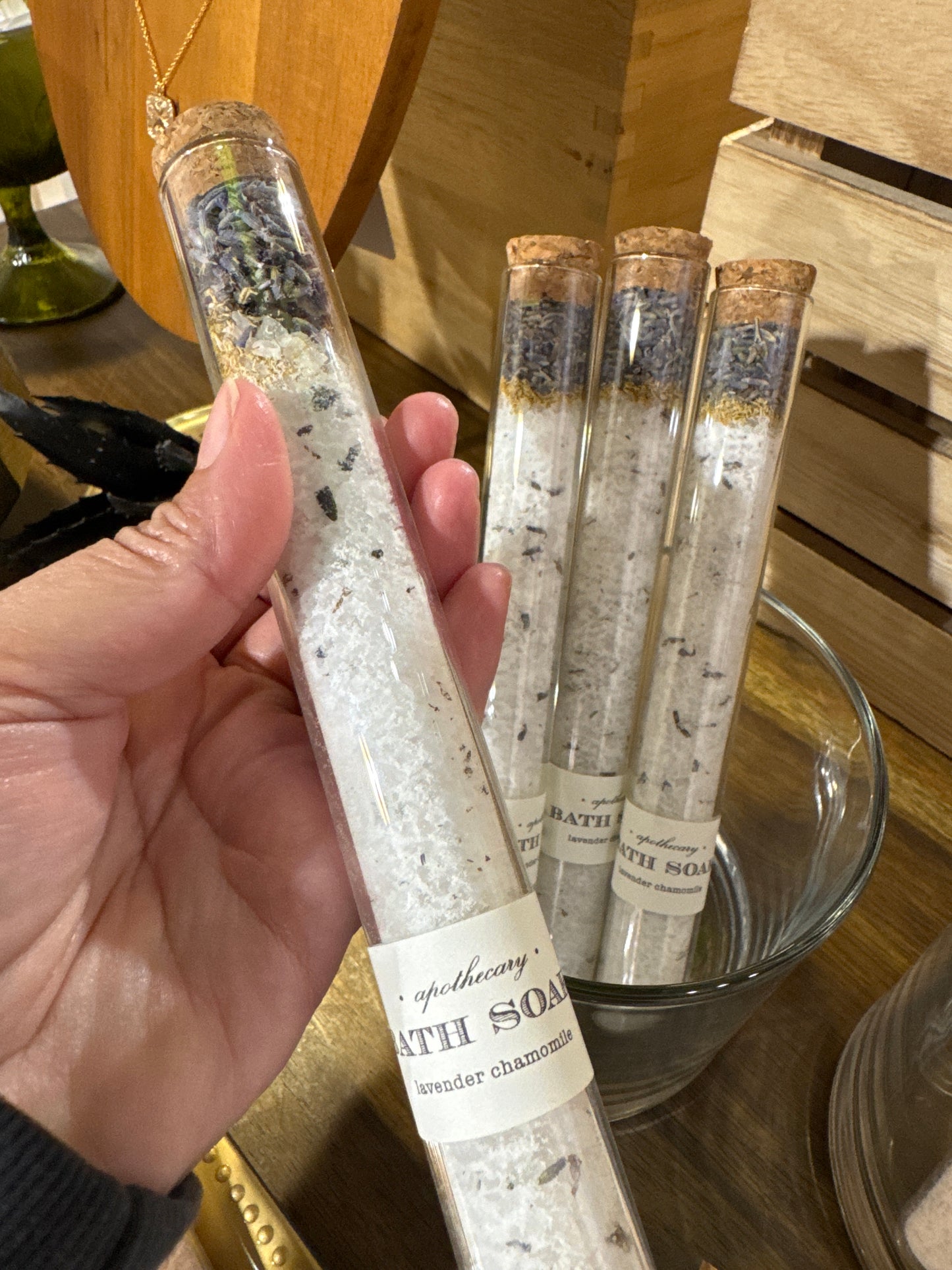 Lavender Chamomile Bath Soak Tube
