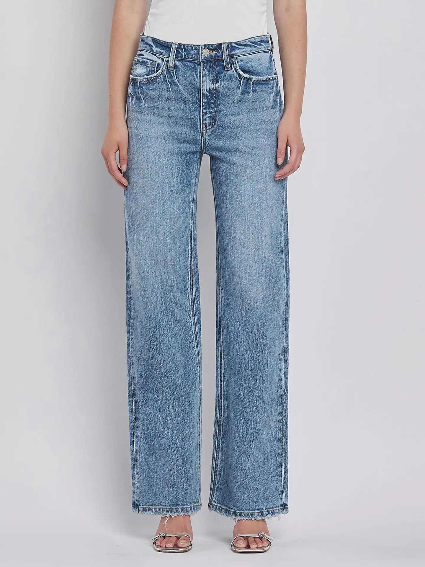 Leaping Water Wide Leg Jeans