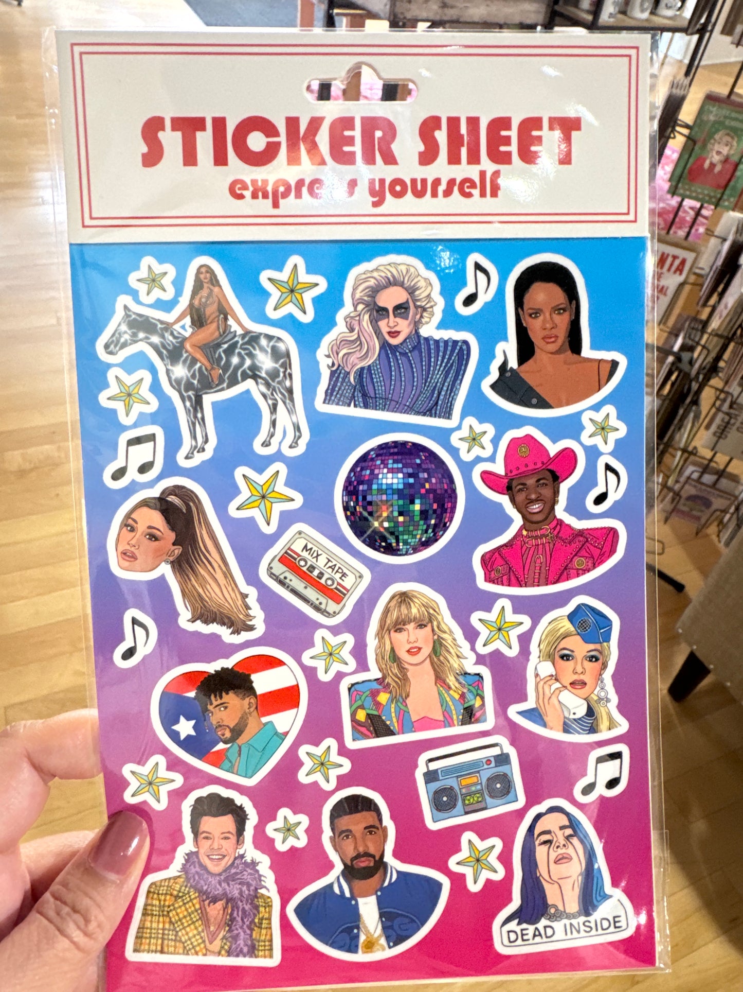 The Found Sticker Sheets