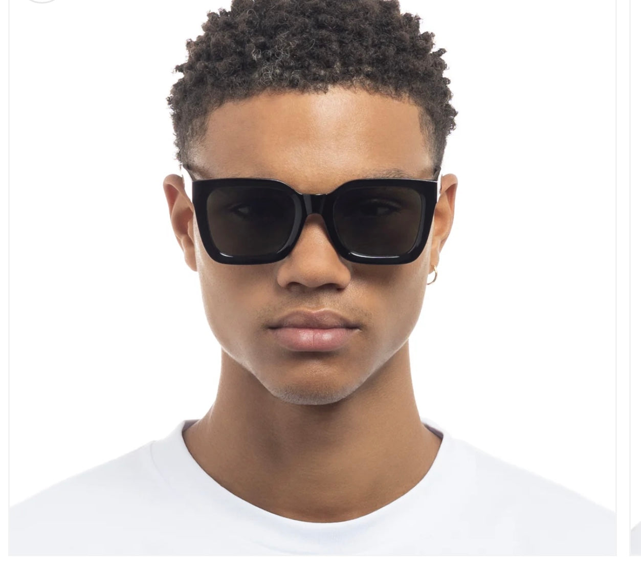 Abstraction in Black Sunglasses