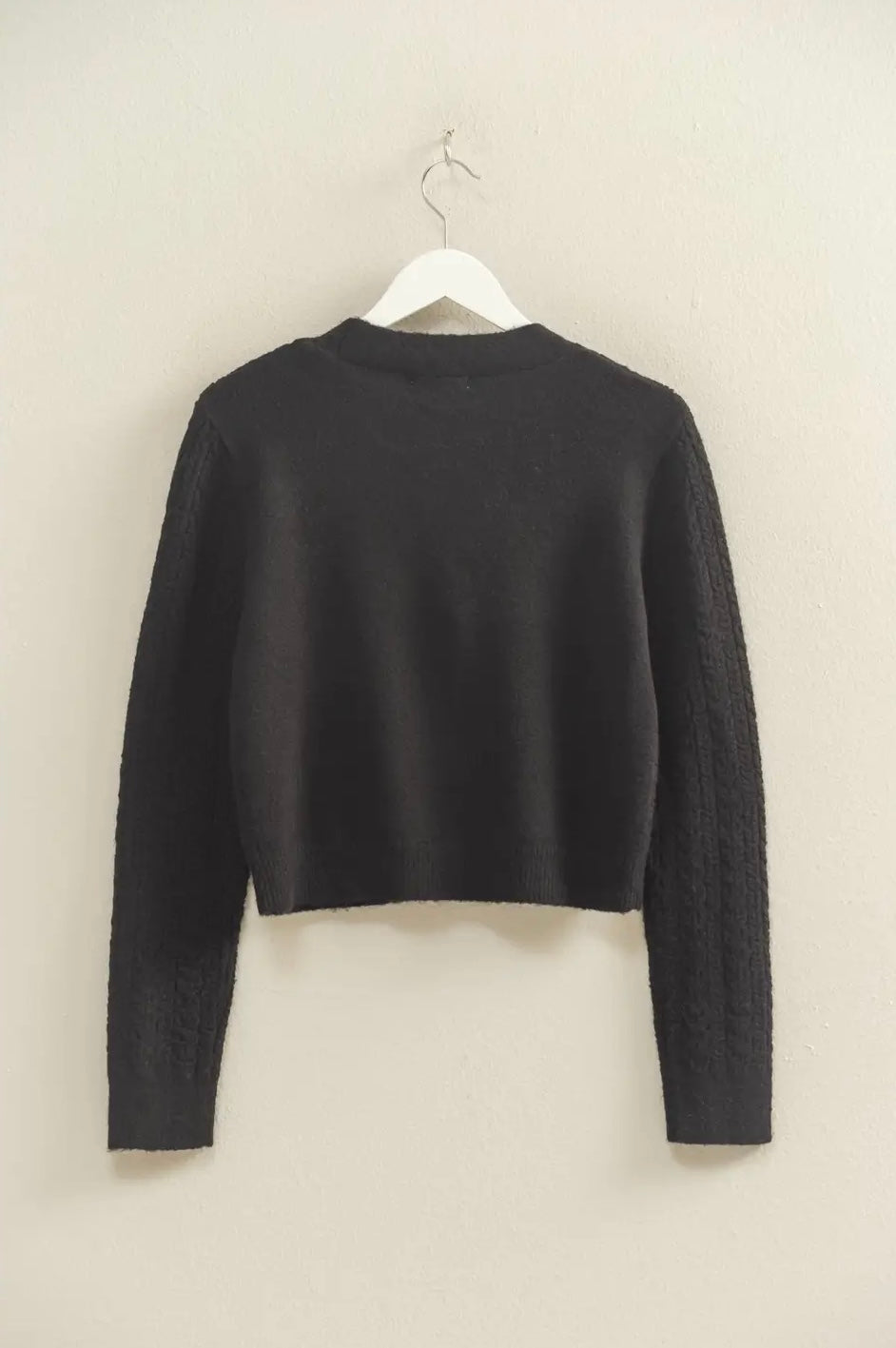 Dainty Cable Knit Sweater