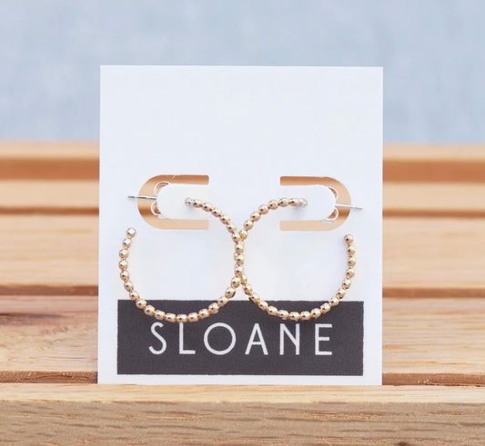 Sequin Hoops Large
