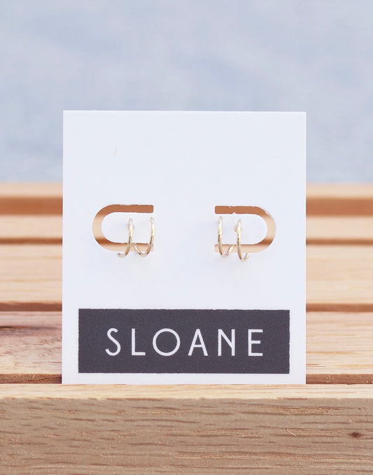 Coil Earrings 14k Gold Filled