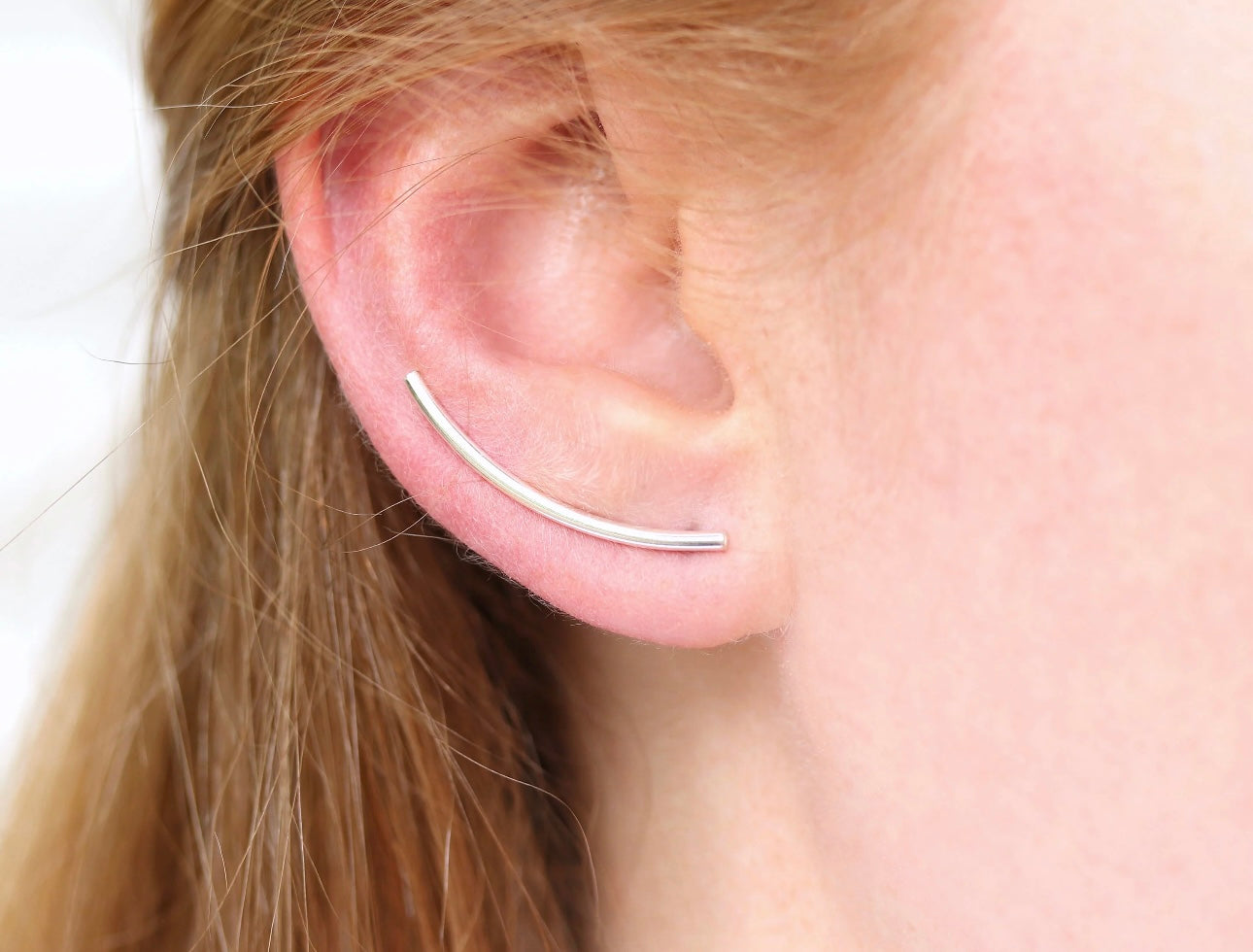 Ear Climbers in Sterling Silver