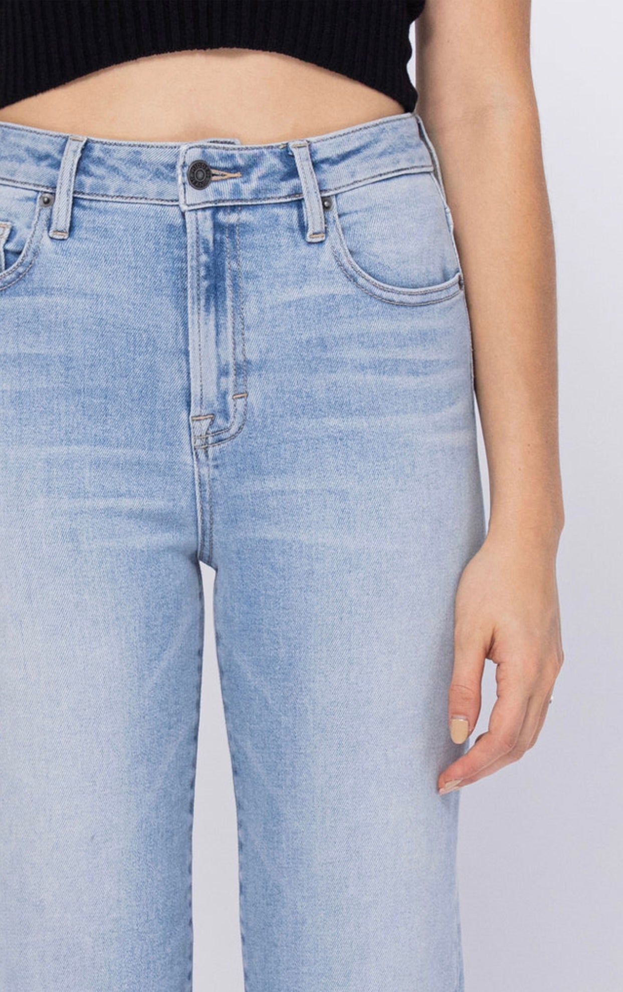 Tracy High Rise Straight Jeans