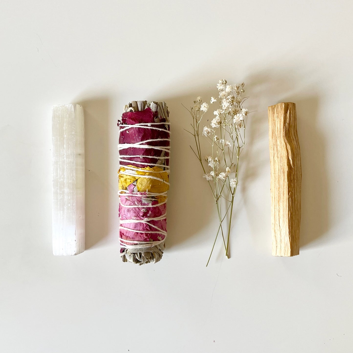 Healing Floral Sage Smudge Bundle | Purification Ritual