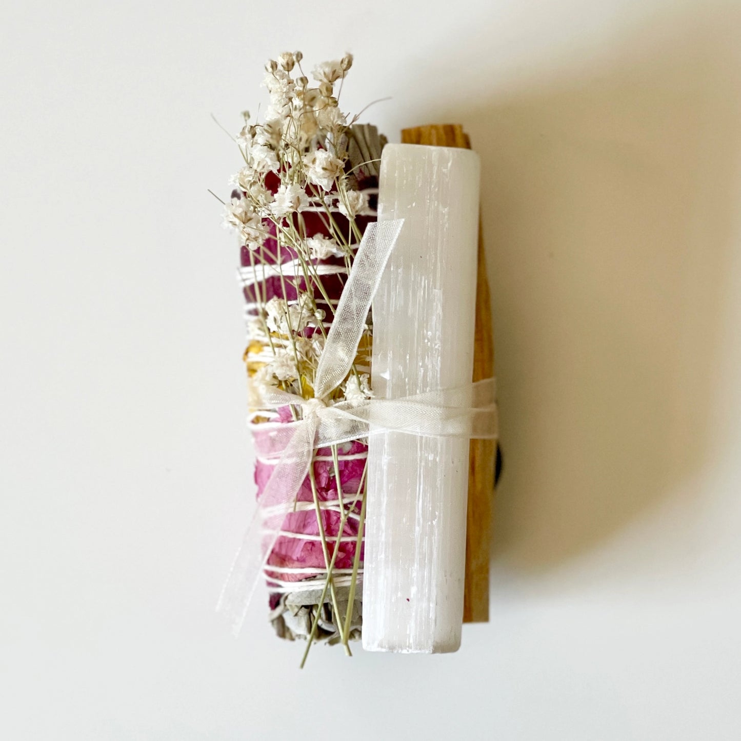 Healing Floral Sage Smudge Bundle | Purification Ritual