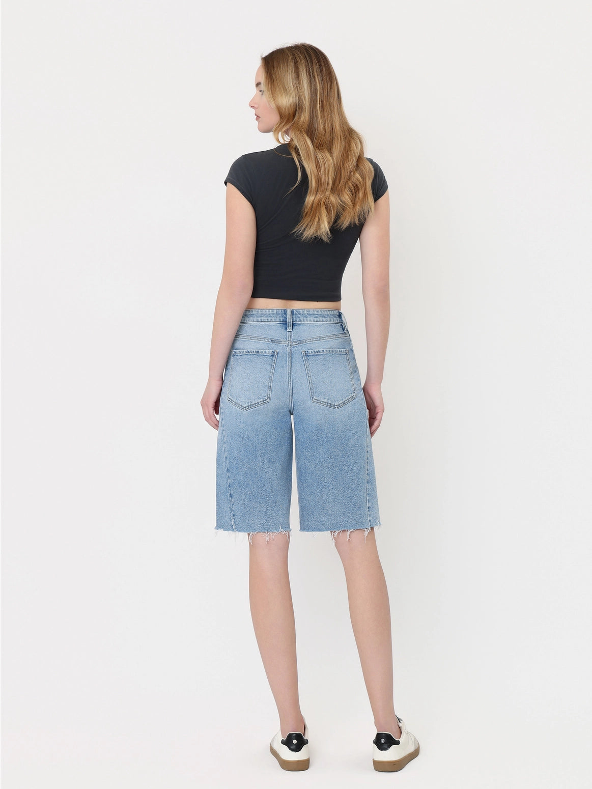 Super High Rise Side Panel Jort