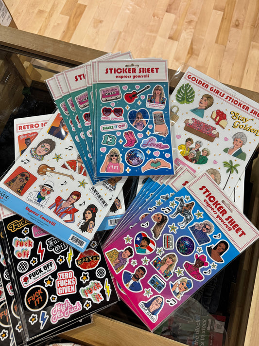 The Found Sticker Sheets
