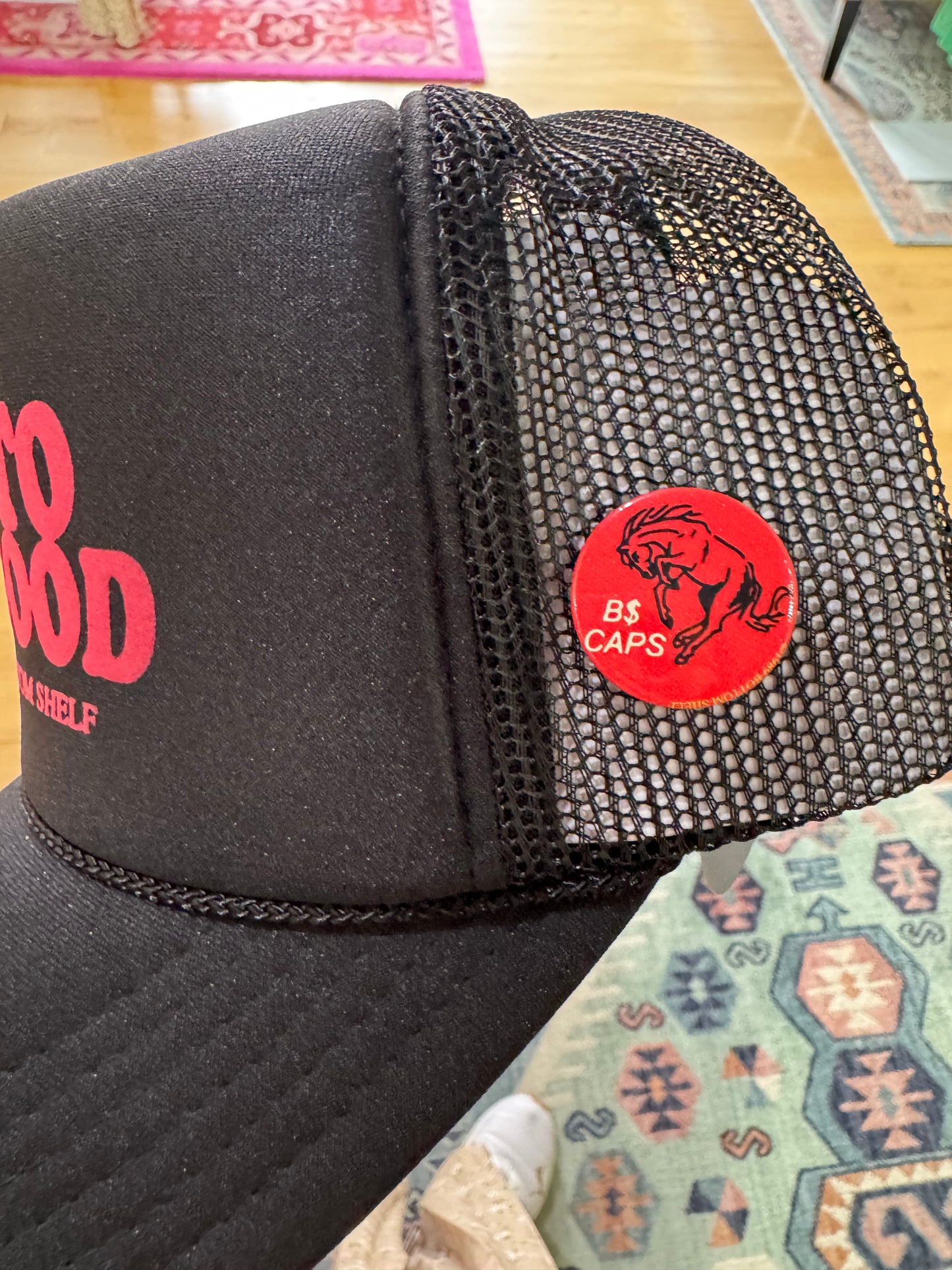 Up To No Good Snapback Hat in Black