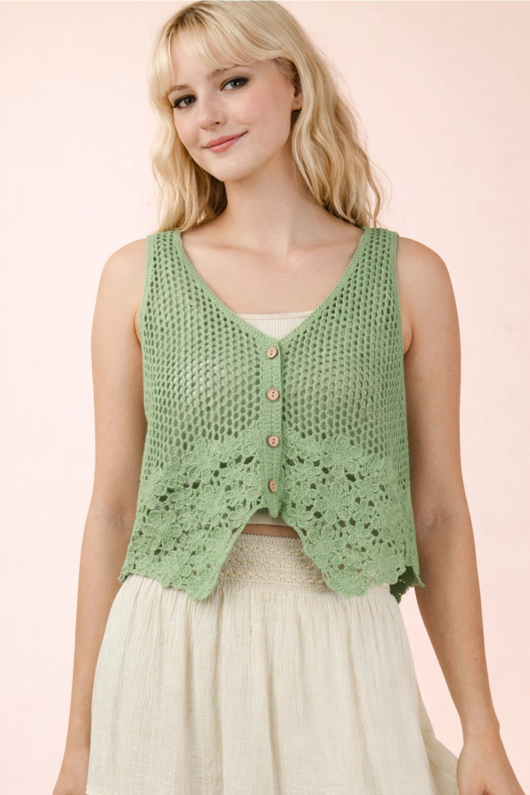 Crochet Boho Vest