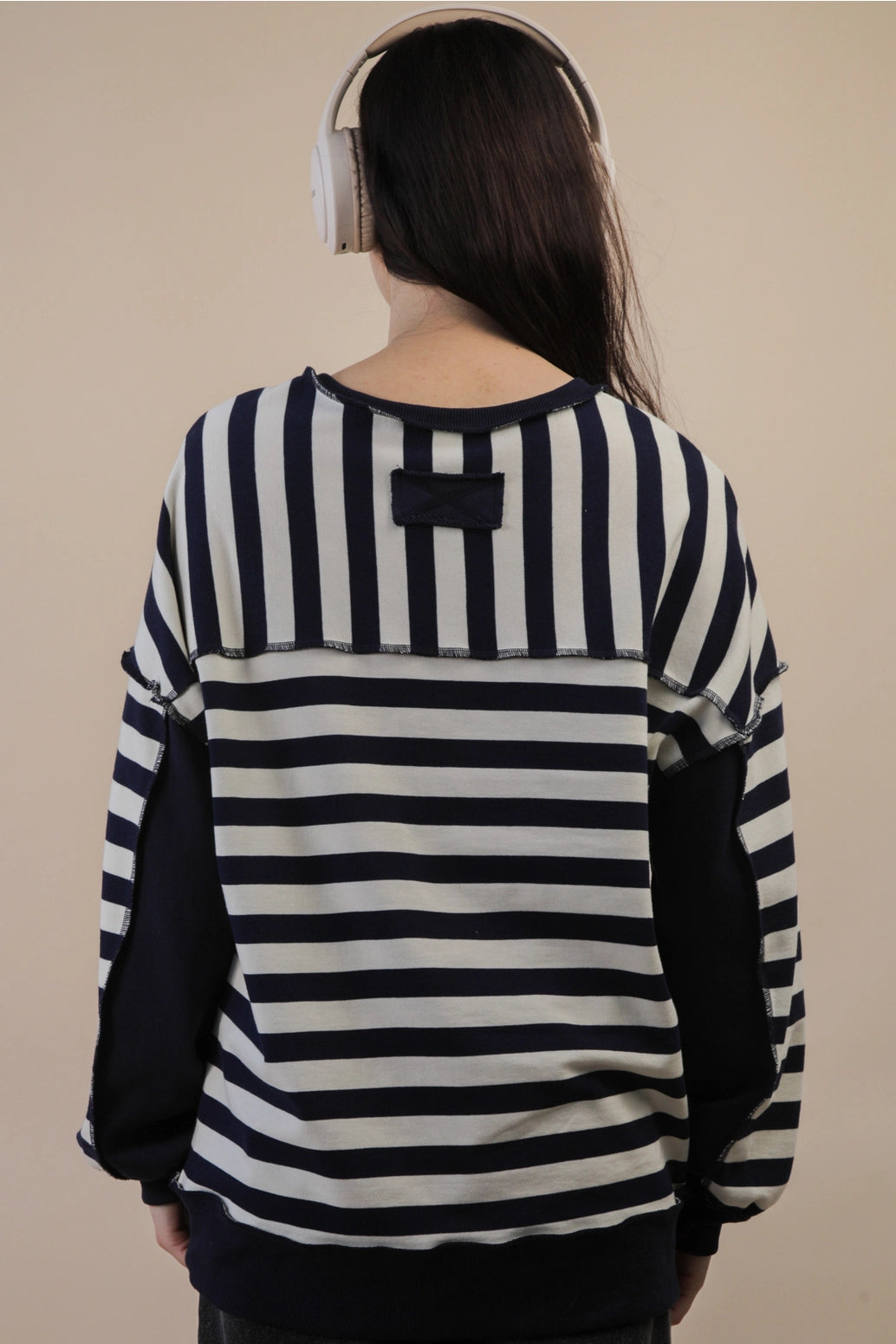 The Weekend Stripe in Navy