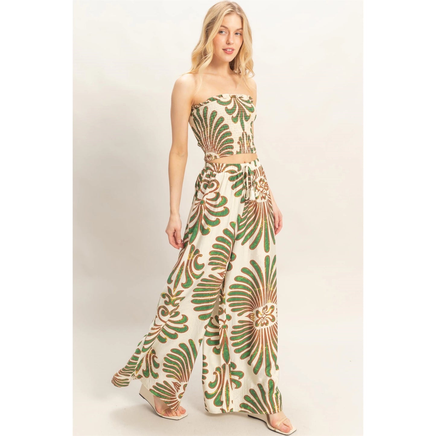 Seaside Escape Drawstring Pants