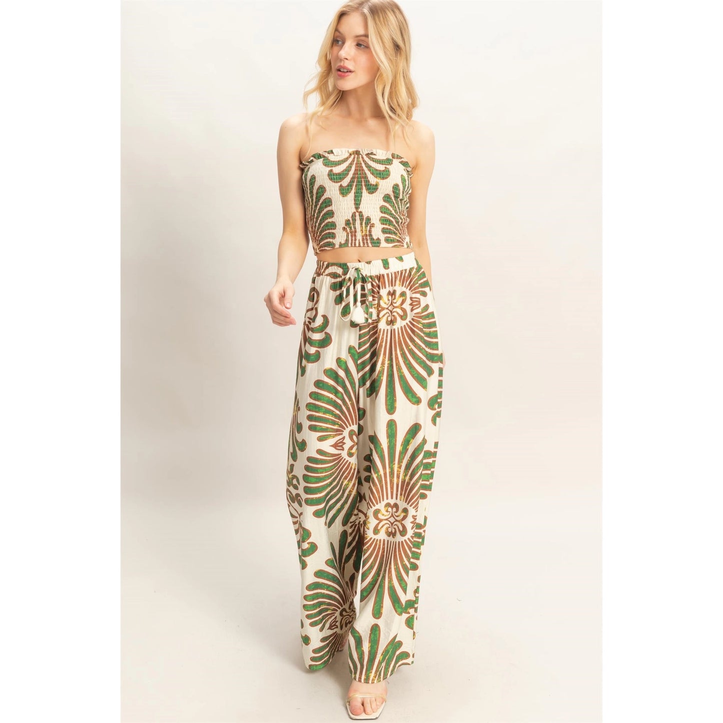 Seaside Escape Drawstring Pants