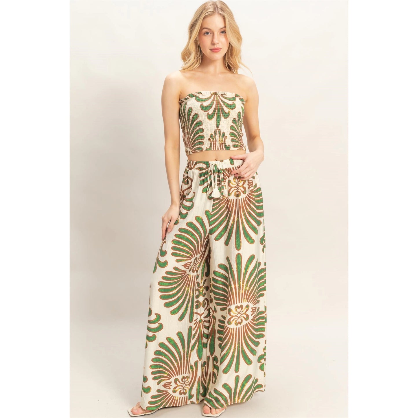 Seaside Escape Drawstring Pants