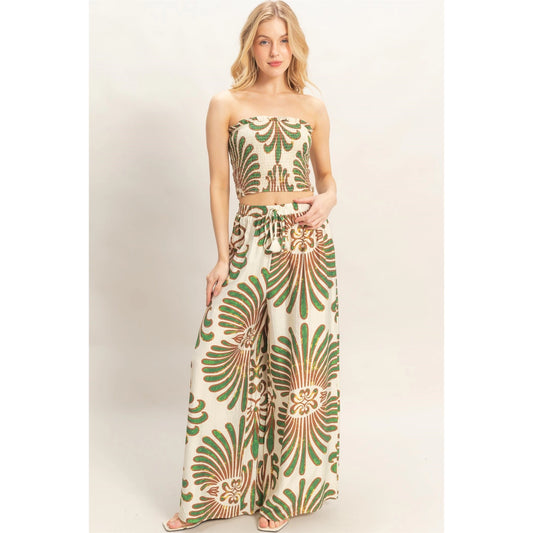 Seaside Escape Drawstring Pants