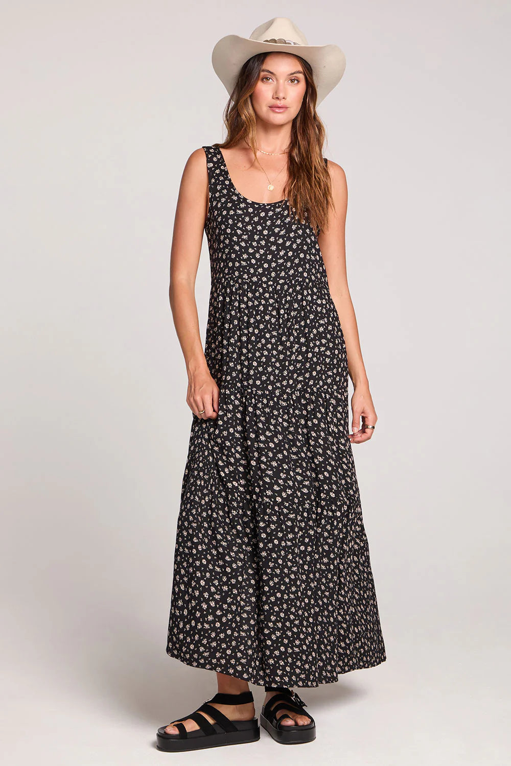 Rome Maxi Dress in Polka Dot