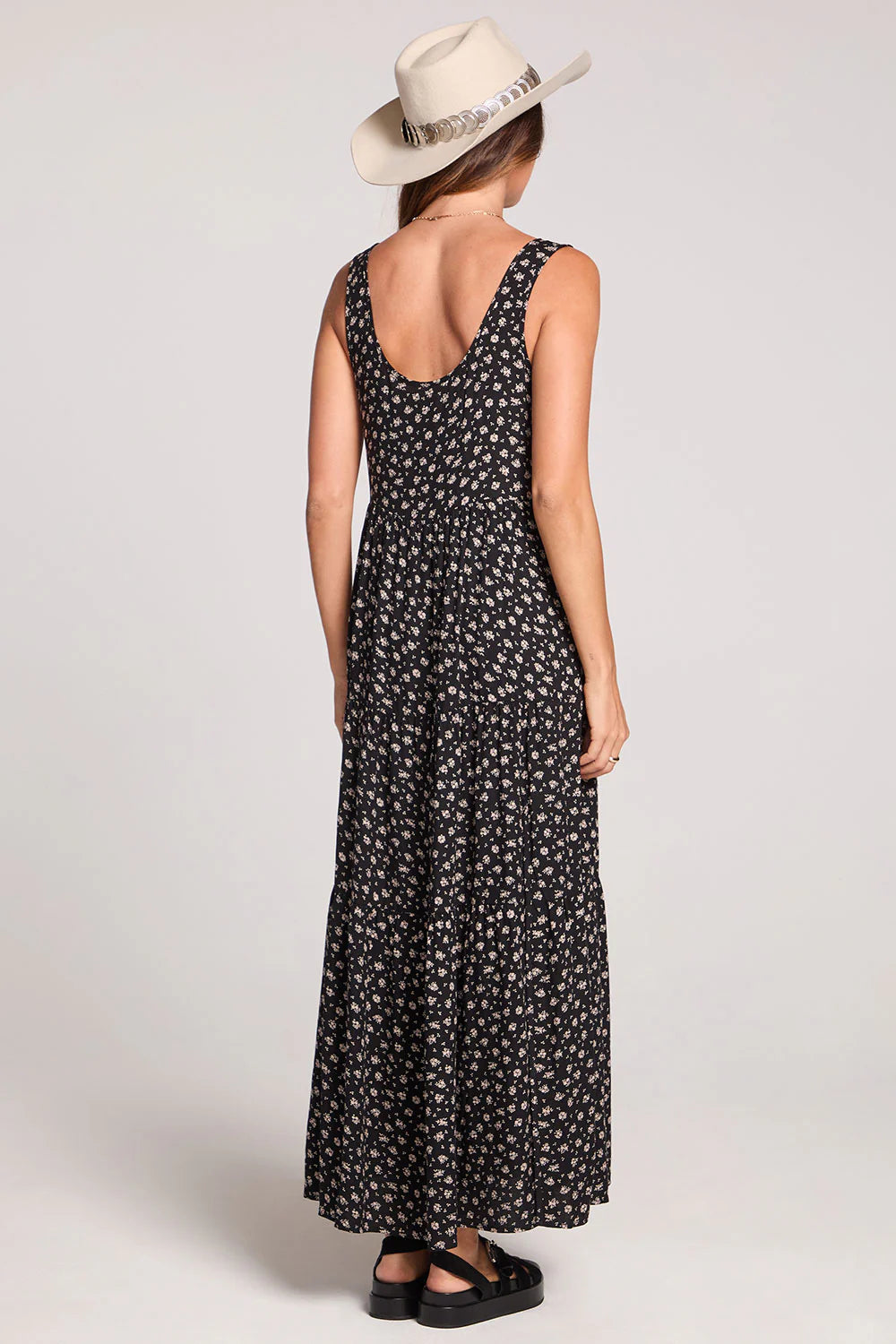Rome Maxi Dress in Polka Dot