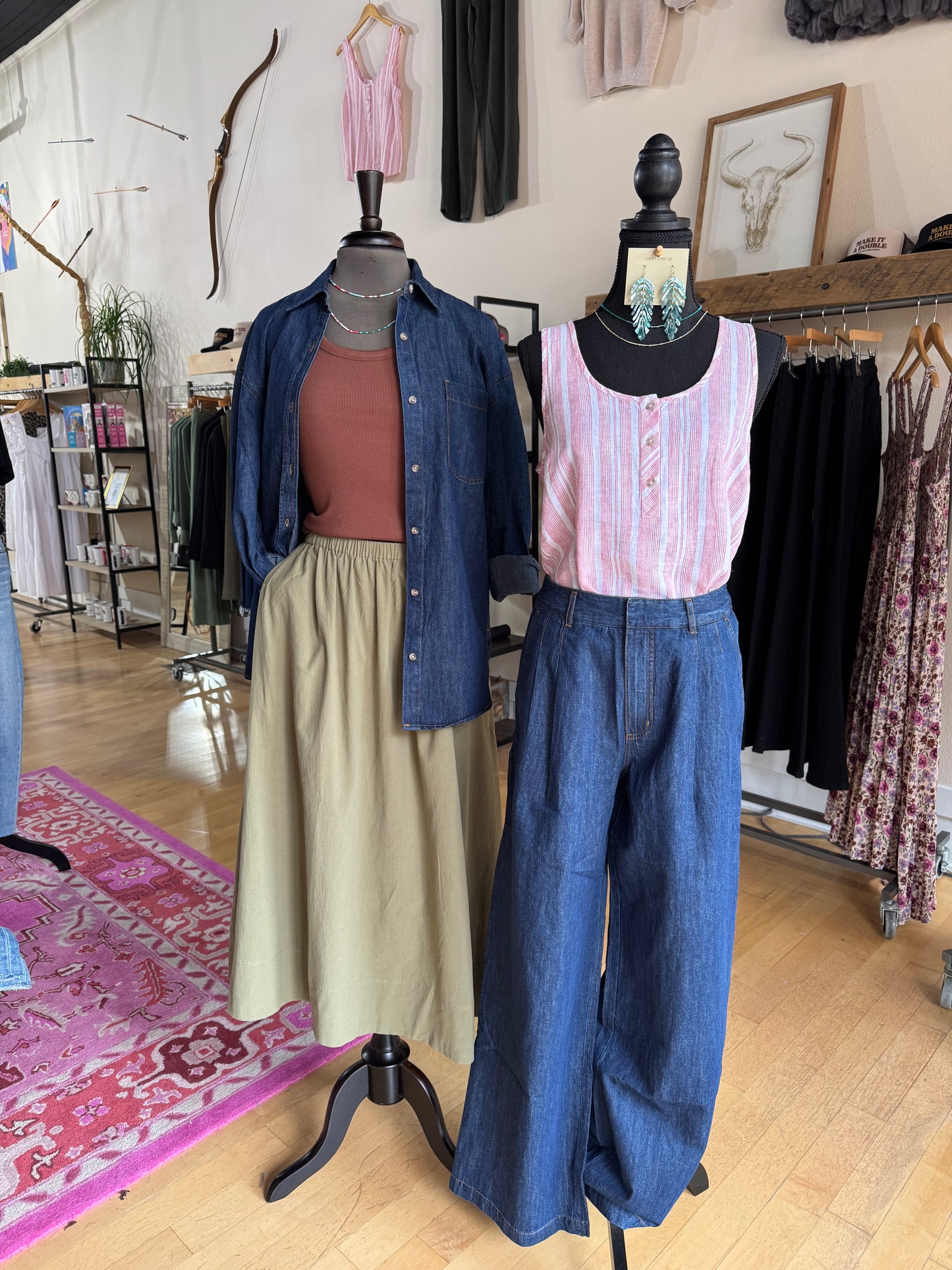 Amara Cotton Linen Trousers