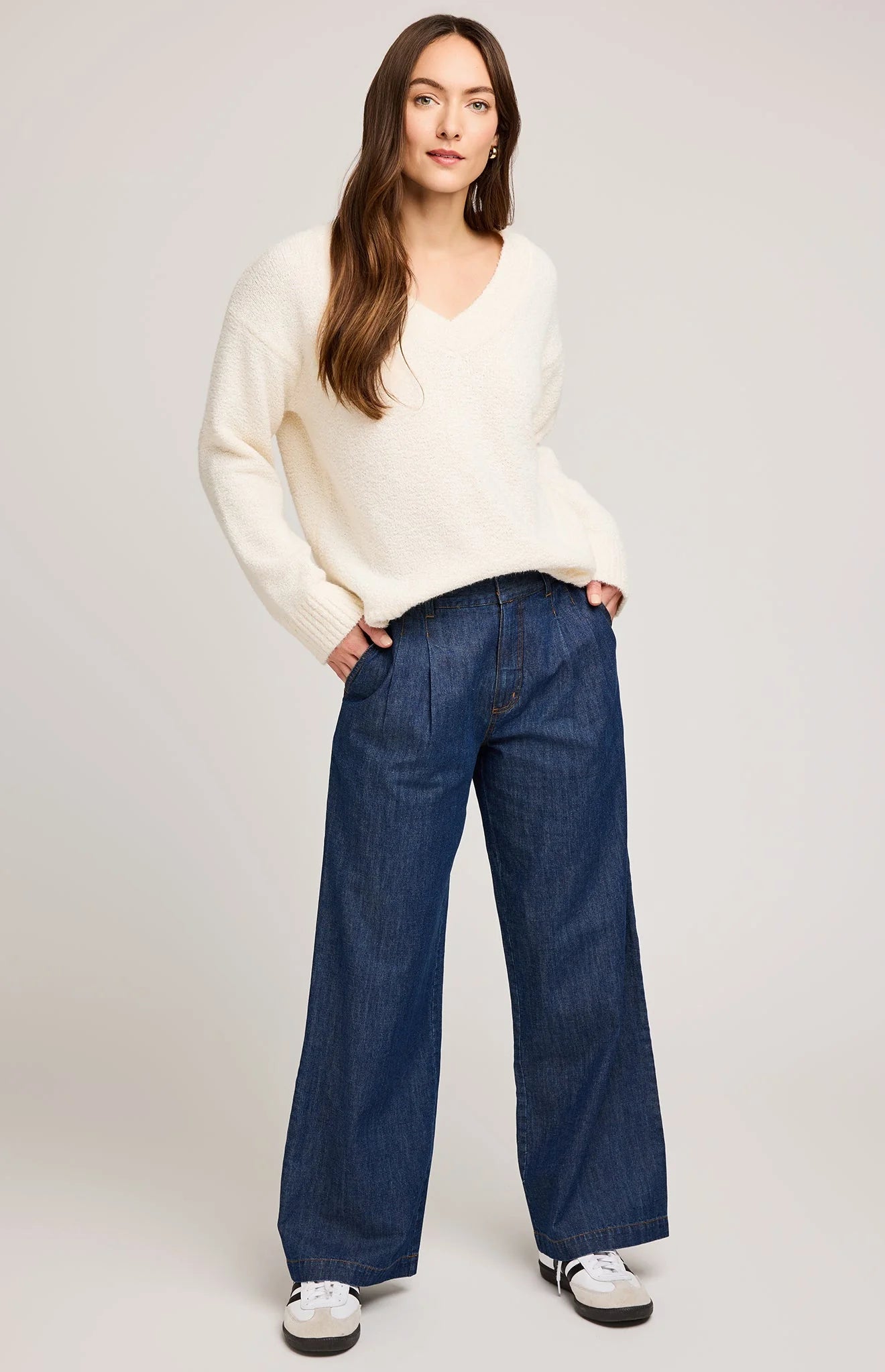 Amara Cotton Linen Trousers